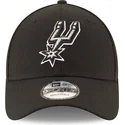 svart-justerbar-kurvad-keps-9forty-the-league-fran-san-antonio-spurs-nba-av-new-era