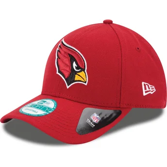 Cap zaoblená red adjustable strap 9FORTY The League Arizona Cardinals NFL New Era