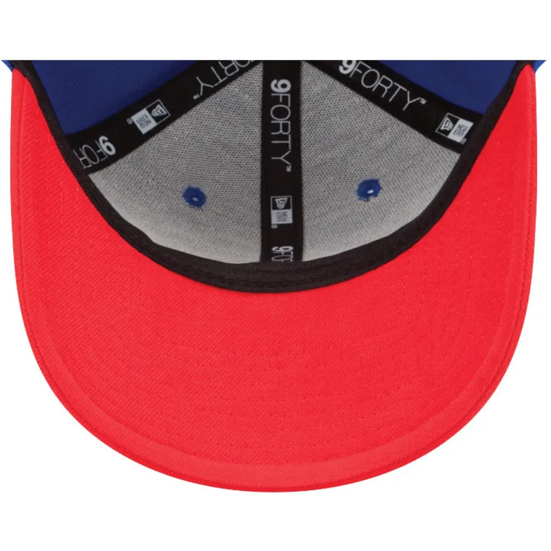 verstellbare-blaue-und-rote-curved-cap-9forty-the-league-der-buffalo-bills-nfl-von-new-era
