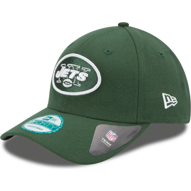 cepice-zaoblena-zelena-nastavitelny-9forty-the-league-new-york-jets-nfl-new-era