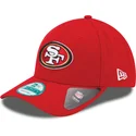 cap-zaoblena-red-adjustable-strap-9forty-the-league-san-francisco-49ers-nfl-new-era