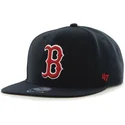 boston-red-sox-mlb-captain-sure-shot-snapback-cap-in-marineblau-von-47-brand