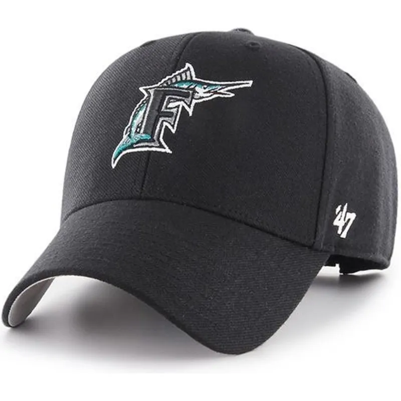 cepice-zaoblena-cerna-nastavitelny-clasico-miami-marlins-mlb-47-brand