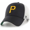 cepice-zaoblena-cerna-snapback-pittsburgh-pirates-mlb-47-brand