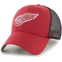cepice-zaoblena-cervena-snapback-rejilla-detroit-red-wings-nhl-47-brand