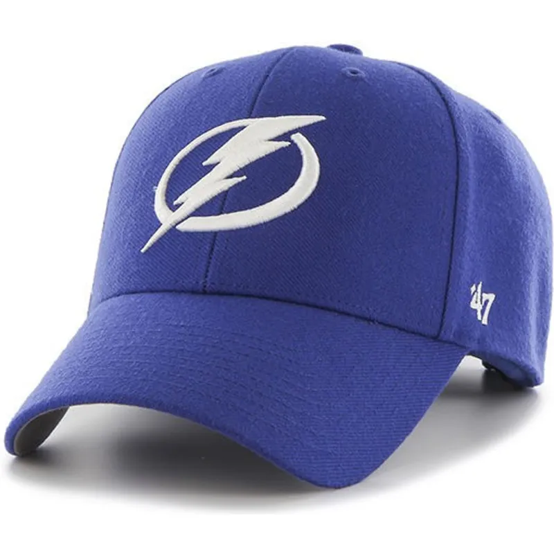 cepice-zaoblena-modra-nastavitelny-tampa-bay-lightning-nhl-47-brand