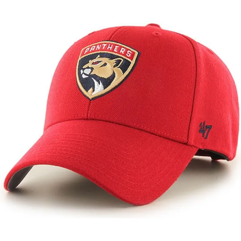 cepice-zaoblena-cervena-nastavitelny-florida-panthers-nhl-47-brand