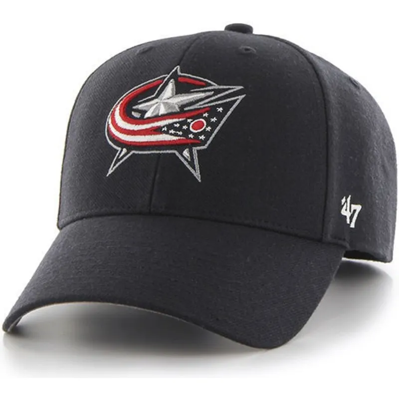 cepice-zaoblena-namornicka-modra-nastavitelny-columbus-blue-jackets-nhl-47-brand