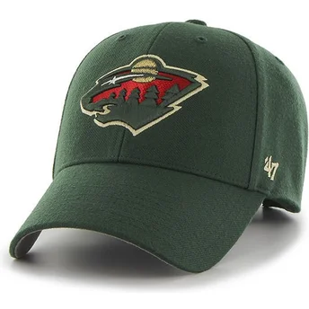 cepice-zaoblena-zelena-nastavitelny-minnesota-wild-nhl-47-brand