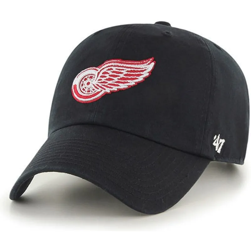 cepice-zaoblena-cerna-nastavitelny-detroit-red-wings-nhl-47-brand