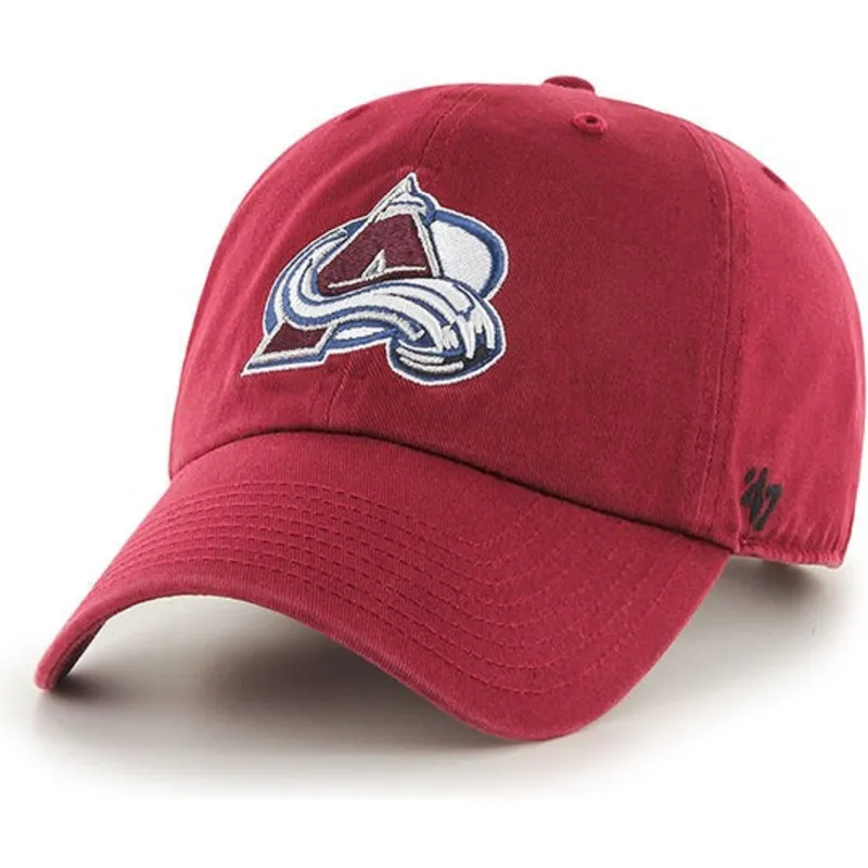 cap-zaoblena-red-adjustable-strap-colorado-avalanche-nhl-47-brand