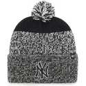 grau-marineblauer-new-york-yankees-mlb-cuff-knit-static-bommelmutze-von-47-brand