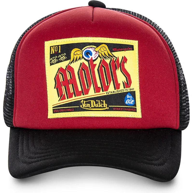 cepice-zaoblena-cervena-snapback-ber02-von-dutch