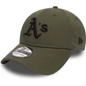 cepice-zaoblena-zelena-prilehava-39thirty-league-essential-oakland-athletics-mlb-new-era