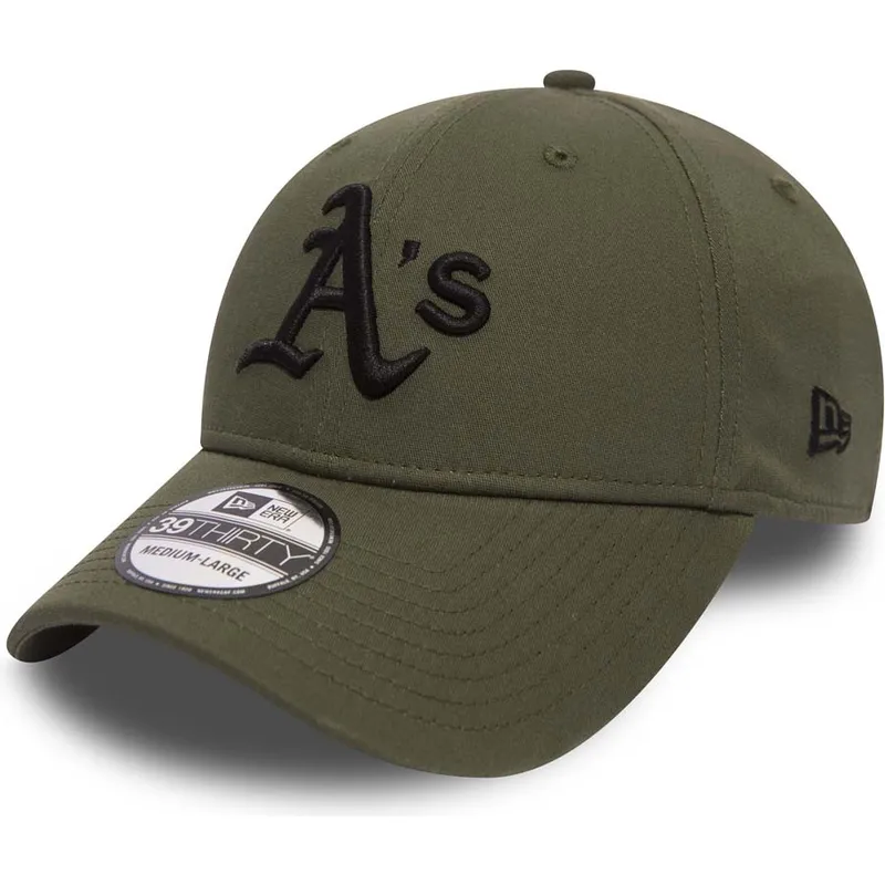 cepice-zaoblena-zelena-prilehava-39thirty-league-essential-oakland-athletics-mlb-new-era