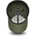 grune-gebogene-kappe-mit-schwarzem-logo-39thirty-league-essential-von-oakland-athletics-mlb-von-new-era