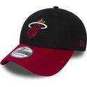 cepice-zaoblena-cerna-prilehava-39thirty-black-base-miami-heat-nba-new-era