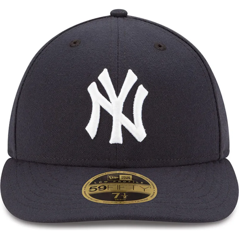 cepice-zaoblena-namornicka-modra-prilehava-59fifty-low-profile-authentic-new-york-yankees-mlb-new-era