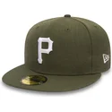 cepice-rovna-zelena-prilehava-59fifty-seasonal-heather-pittsburgh-pirates-mlb-new-era