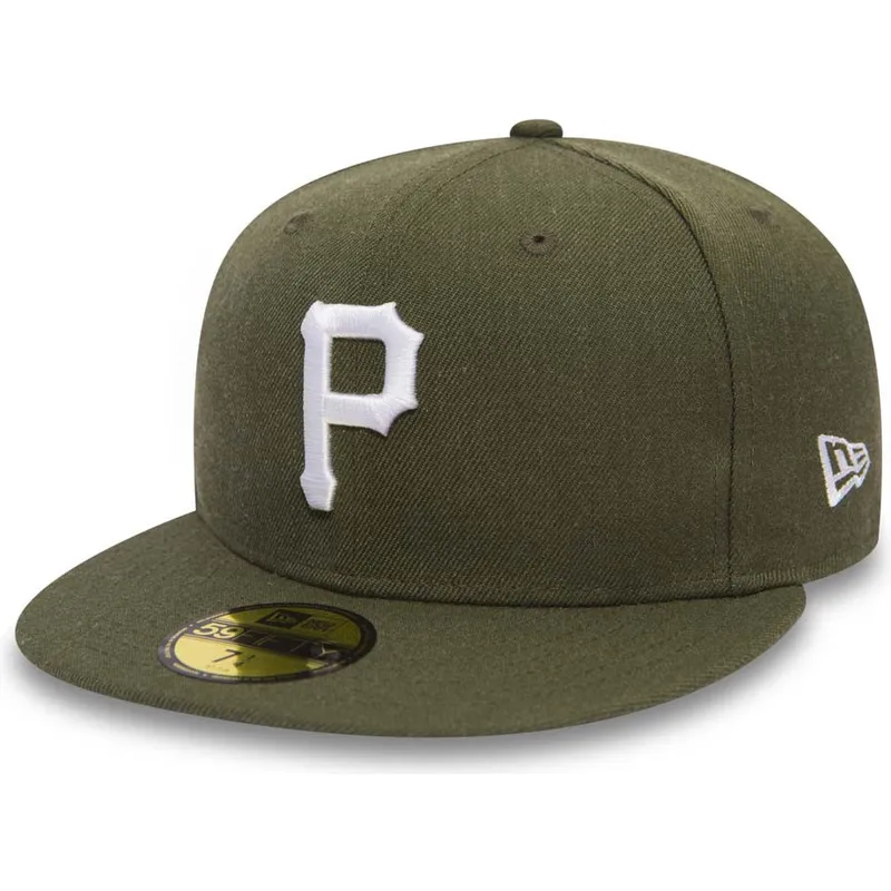 cepice-rovna-zelena-prilehava-59fifty-seasonal-heather-pittsburgh-pirates-mlb-new-era