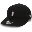 new-era-9fifty-low-profile-logo-nba-verstellbare-schwarze-kinderkappe