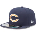 cepice-rovna-namornicka-modra-prilehava-59fifty-on-field-chicago-bears-nfl-new-era