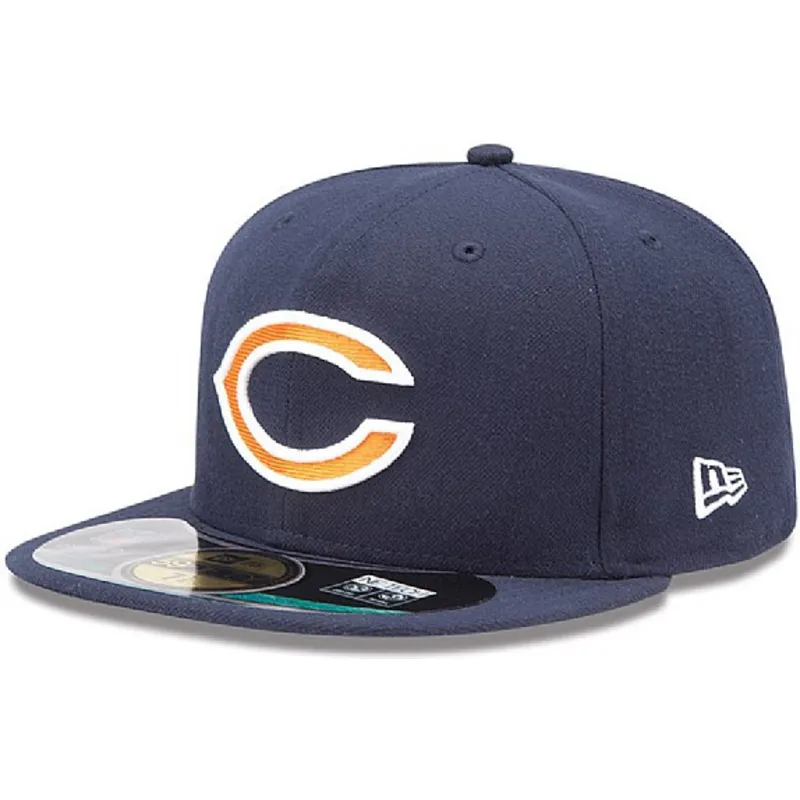 cepice-rovna-namornicka-modra-prilehava-59fifty-on-field-chicago-bears-nfl-new-era