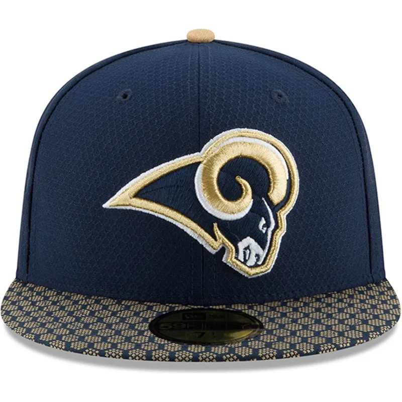 cepice-rovna-modra-prilehava-59fifty-sideline-los-angeles-rams-nfl-new-era