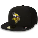 cepice-rovna-cerna-prilehava-59fifty-black-coll-minnesota-vikings-nfl-new-era