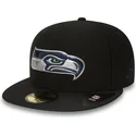 new-era-flat-brim-59fifty-black-coll-seattle-seahawks-nfl-fitted-cap-schwarz