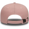 rosa-verstellbare-flat-cap-mit-schwarzem-logo-9fifty-true-originators-der-new-york-yankees-mlb-von-new-era