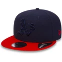 cepice-rovna-namornicka-modra-snapback-9fifty-diamond-era-essential-oakland-athletics-mlb-new-era