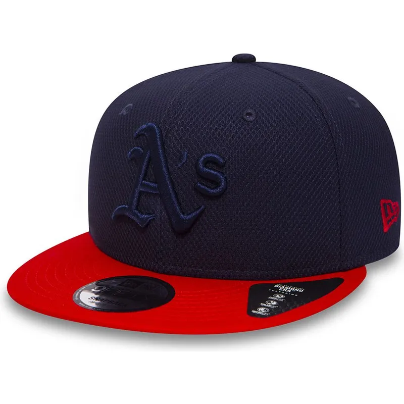 cepice-rovna-namornicka-modra-snapback-9fifty-diamond-era-essential-oakland-athletics-mlb-new-era