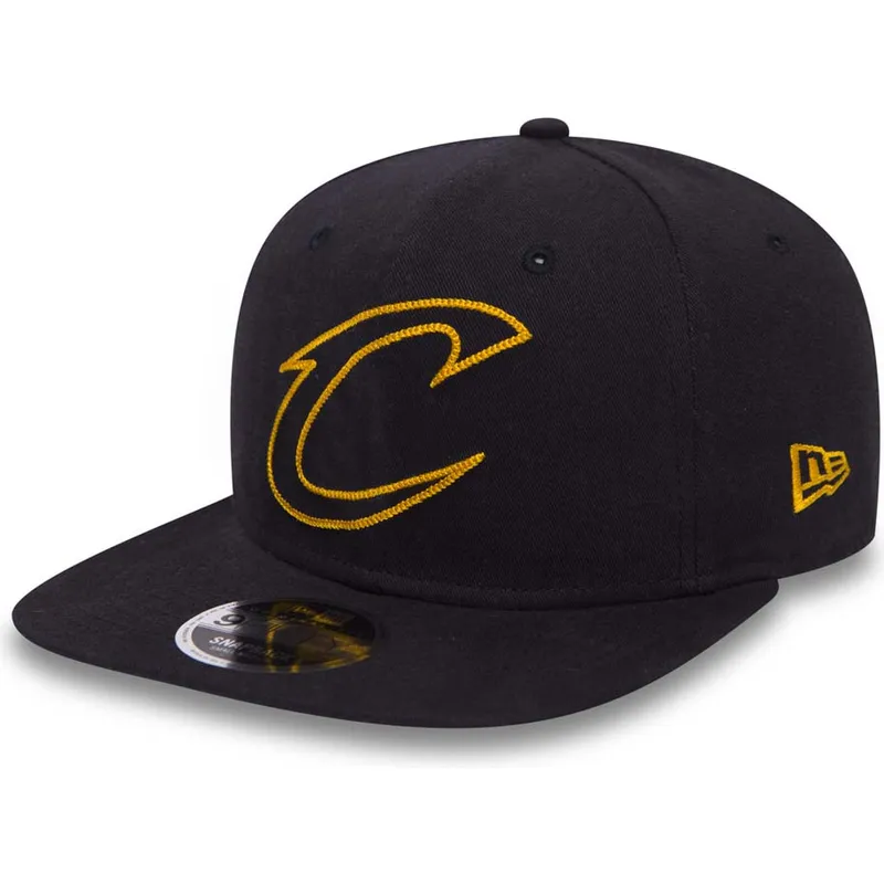 cepice-rovna-namornicka-modra-snapback-9fifty-chain-stitch-cleveland-cavaliers-nba-new-era