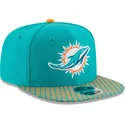 cepice-rovna-modra-snapback-9fifty-sideline-miami-dolphins-nfl-new-era