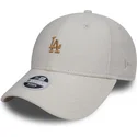 cepice-zaoblena-bila-nastavitelny-bronce-9forty-melton-los-angeles-dodgers-mlb-new-era