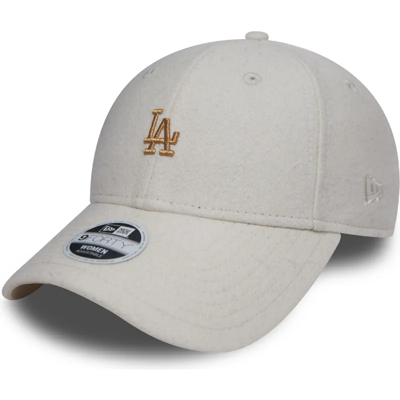 cepice-zaoblena-bila-nastavitelny-bronce-9forty-melton-los-angeles-dodgers-mlb-new-era