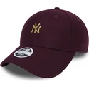 cepice-zaoblena-cervena-nastavitelny-oro-9forty-melton-new-york-yankees-mlb-new-era