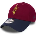 cepice-zaoblena-cervena-nastavitelny-9forty-mesh-cleveland-cavaliers-nba-new-era