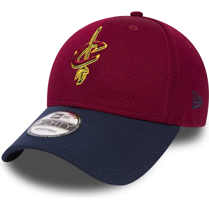 cepice-zaoblena-cervena-nastavitelny-9forty-mesh-cleveland-cavaliers-nba-new-era