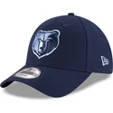 cepice-zaoblena-modra-nastavitelny-bordado-9forty-the-league-memphis-grizzlies-nba-new-era
