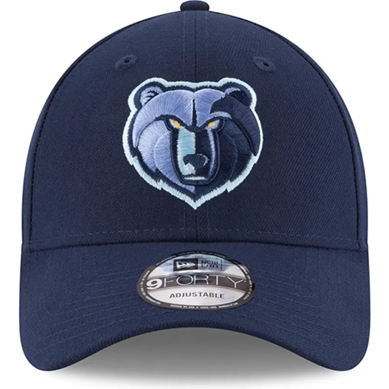 cepice-zaoblena-modra-nastavitelny-bordado-9forty-the-league-memphis-grizzlies-nba-new-era