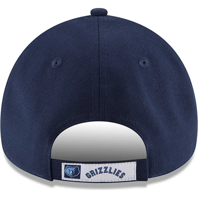 cepice-zaoblena-modra-nastavitelny-bordado-9forty-the-league-memphis-grizzlies-nba-new-era