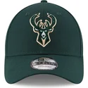 gron-justerbar-kurvad-keps-9forty-the-league-fran-milwaukee-bucks-nba-av-new-era
