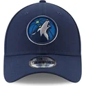 cepice-zaoblena-namornicka-modra-nastavitelny-9forty-the-league-minnesota-timberwolves-nba-new-era