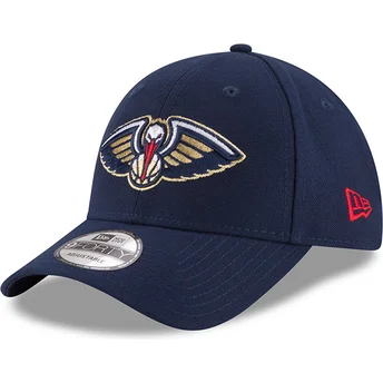 Čepice zaoblená námořnická modrá nastavitelný 9FORTY The League New Orleans Pelicans NBA New Era