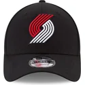 svart-justerbar-bojd-keps-9forty-the-league-av-portland-trail-blazers-nba-fran-new-era