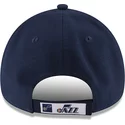 new-era-curved-brim-9forty-the-league-utah-jazz-nba-adjustable-cap-verstellbar-marineblau