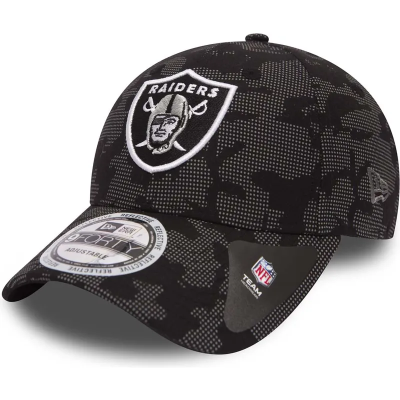 cepice-zaoblena-cerna-nastavitelny-9forty-night-time-reflective-las-vegas-raiders-nfl-new-era