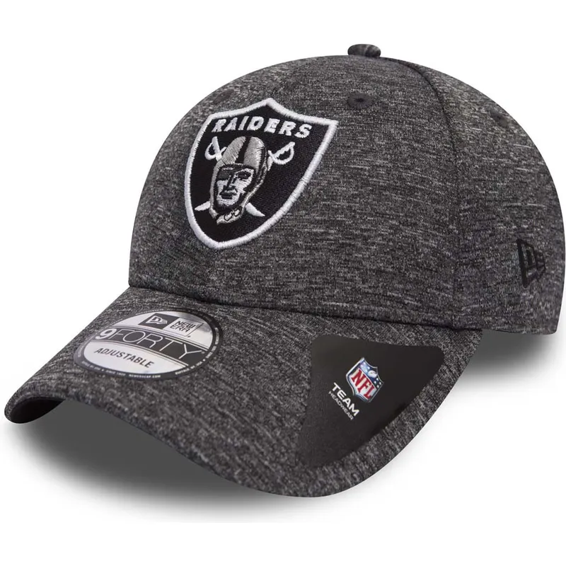 cepice-zaoblena-kamenna-nastavitelny-9forty-shadow-tech-las-vegas-raiders-nfl-new-era